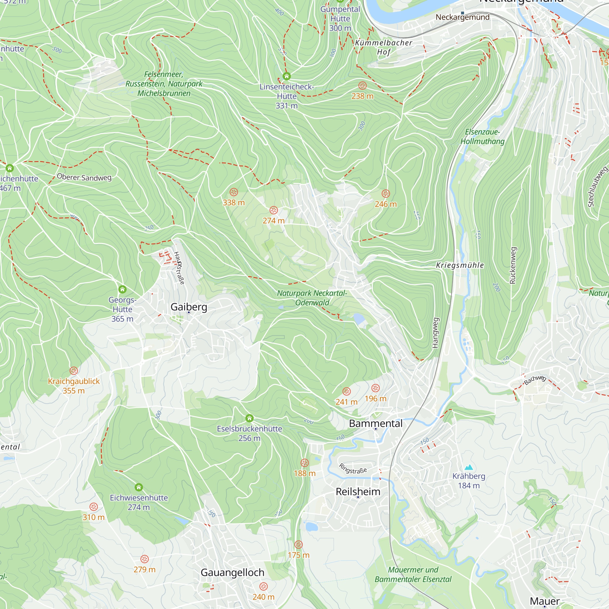 Totenweghütte map