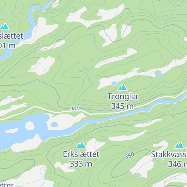 Map of Sagslættet