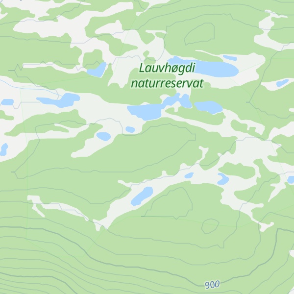 Map of Mælsåsen