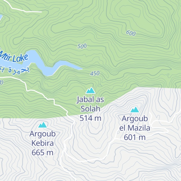 Map of Jabal as Solah
