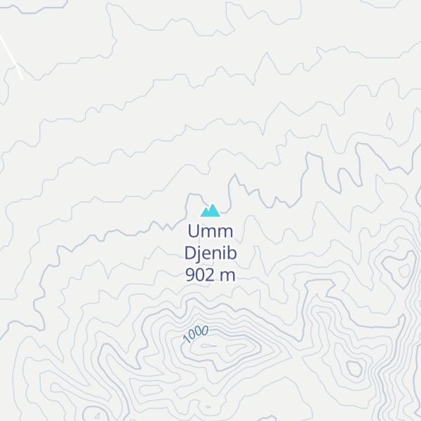 Map of Umm Djenib