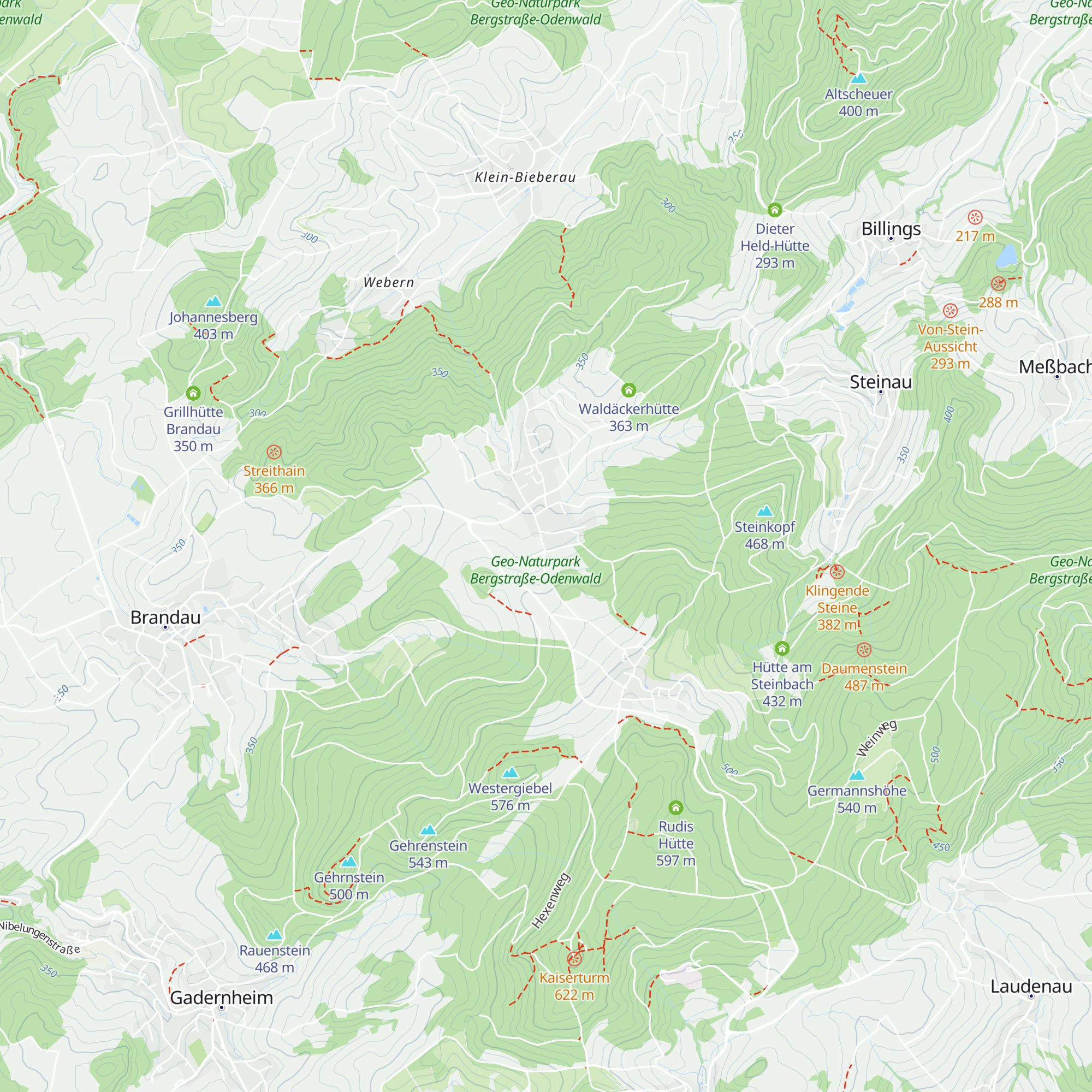 Haus an der kleinen Alm map