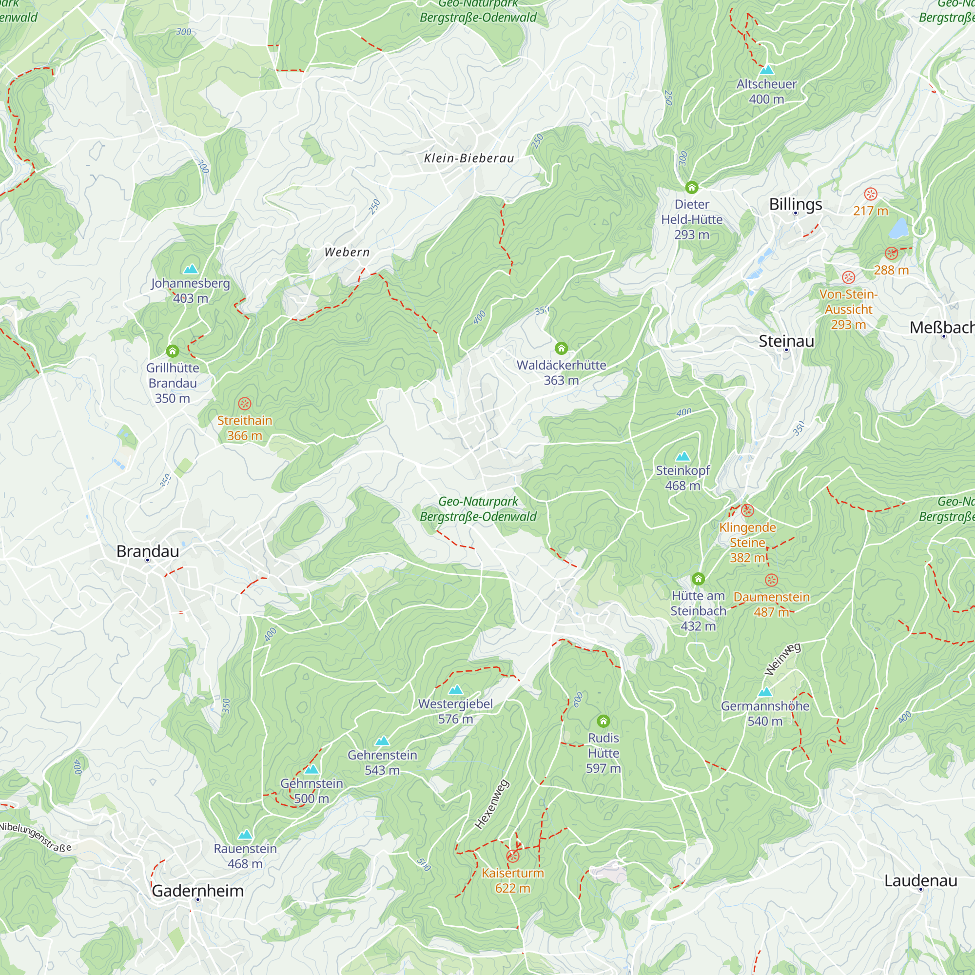 Haus an der kleinen Alm map