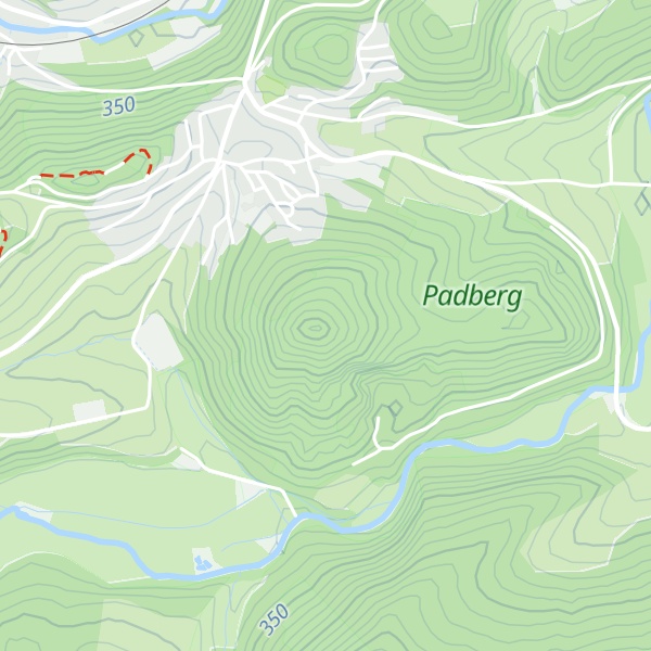 Map of Padberg