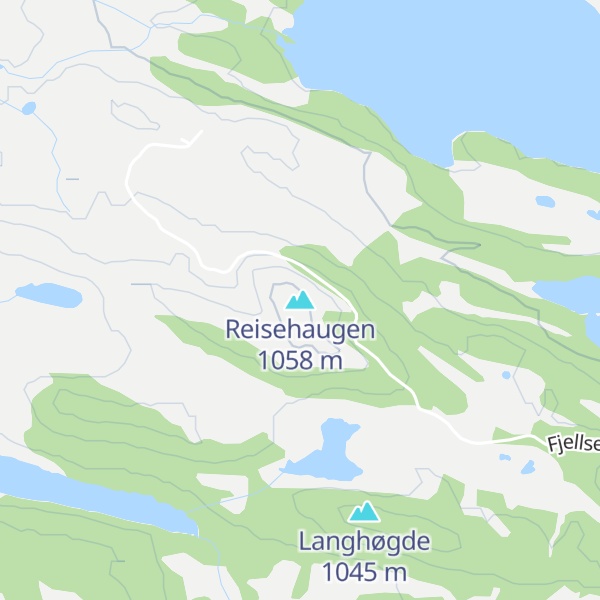 Map of Reisehaugen