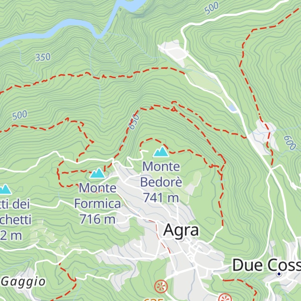 Map of Grotto Bedorè