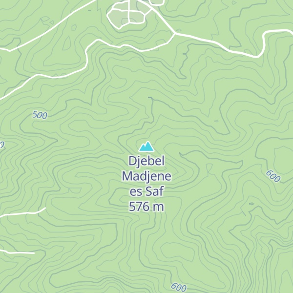 Map of Djebel Madjene es Saf