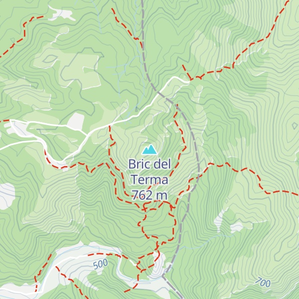 Map of Bric del Terma