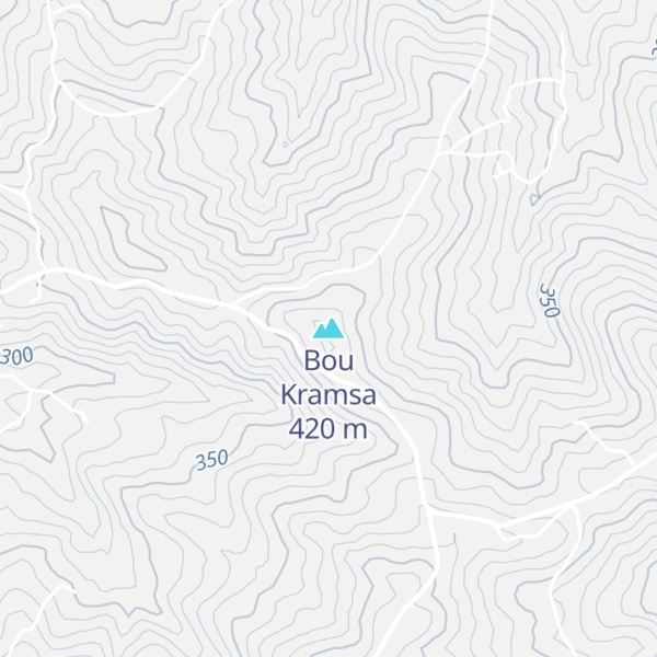 Map of Bou Kramsa