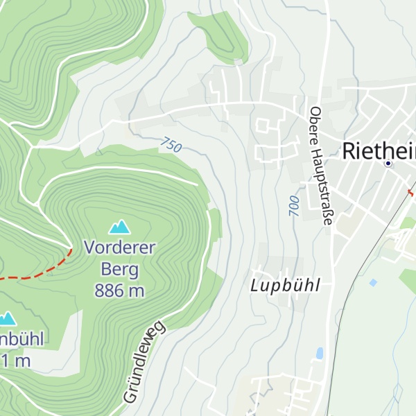 Map of Rietheimer Skihütte