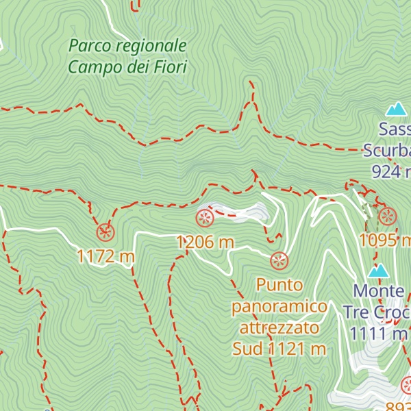 Map of Nuova ala Osservatorio