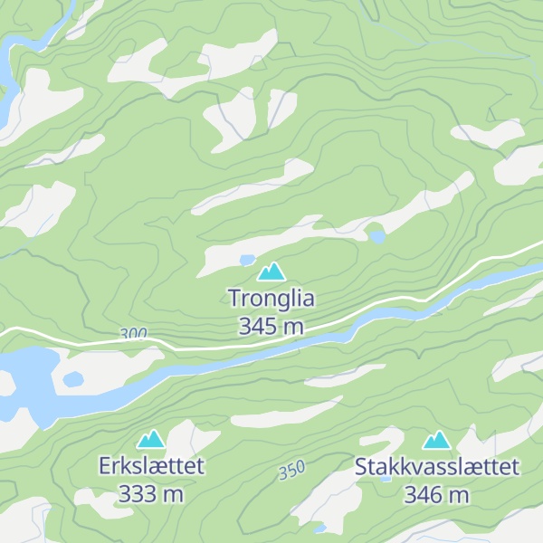 Map of Tronglia