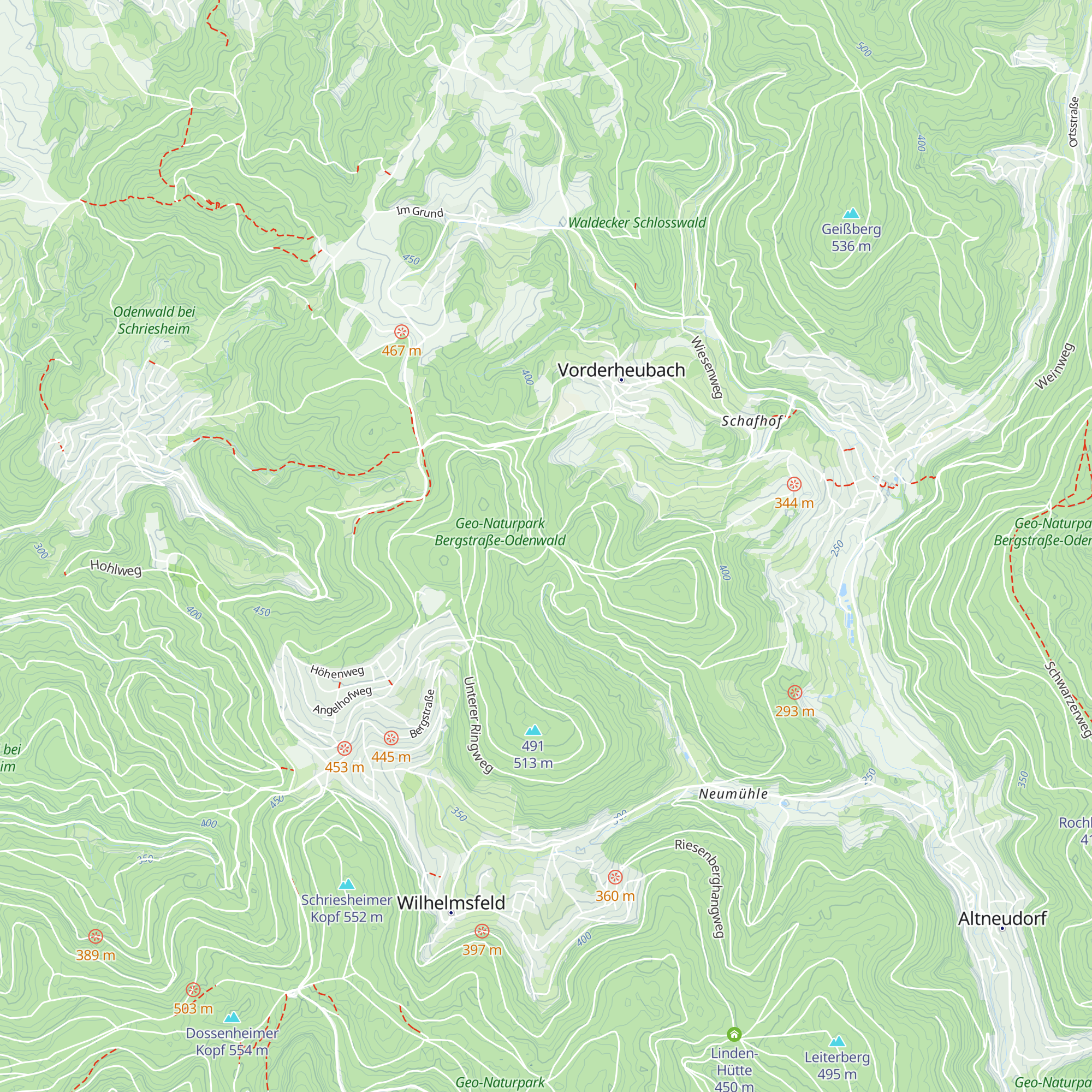 August-Kall-Hütte map