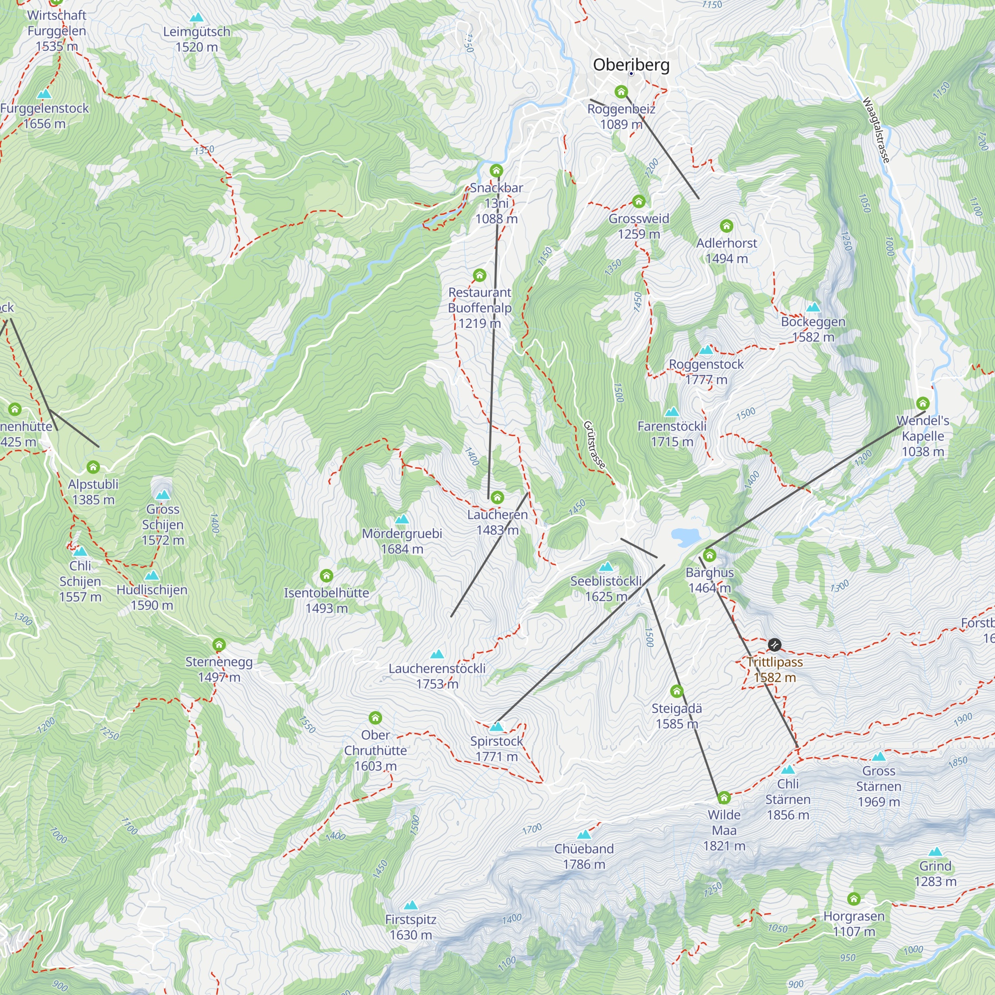 Laucheren map