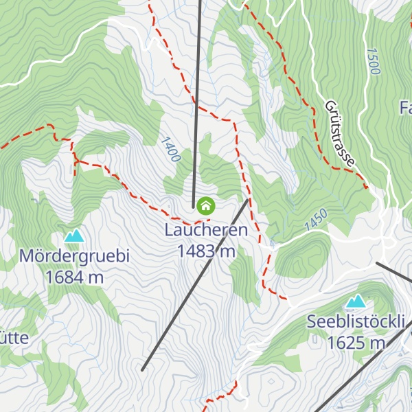 Map of Laucheren