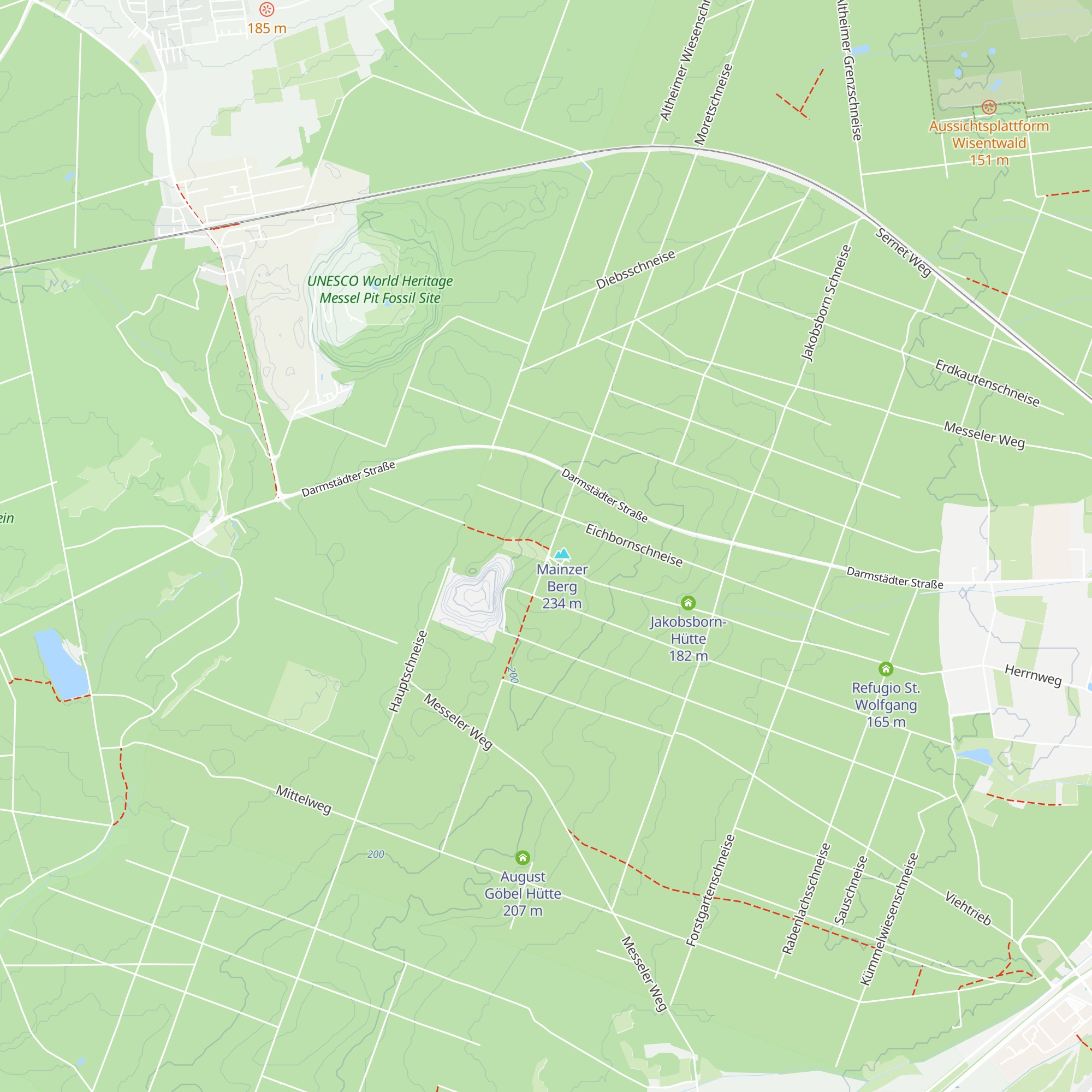 Franz-Zoth-Hütte map