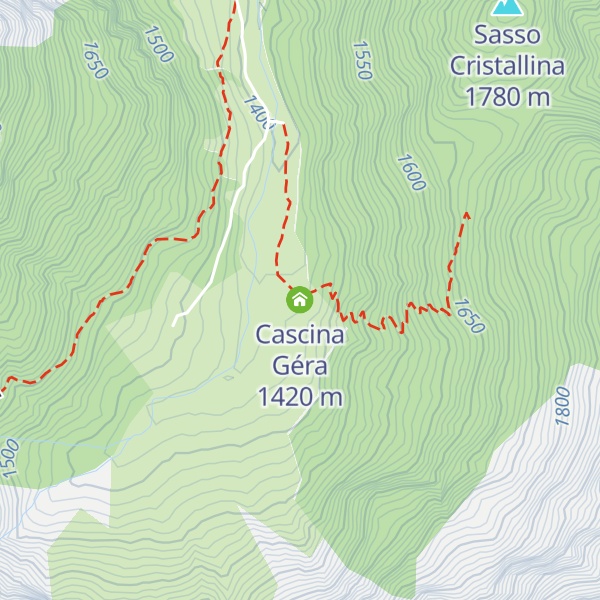 Map of Cascina Géra