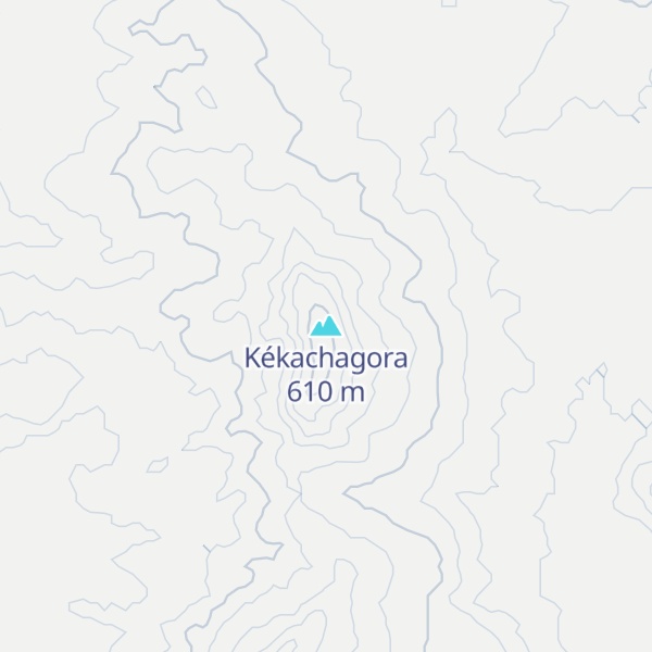 Map of Kékachagora