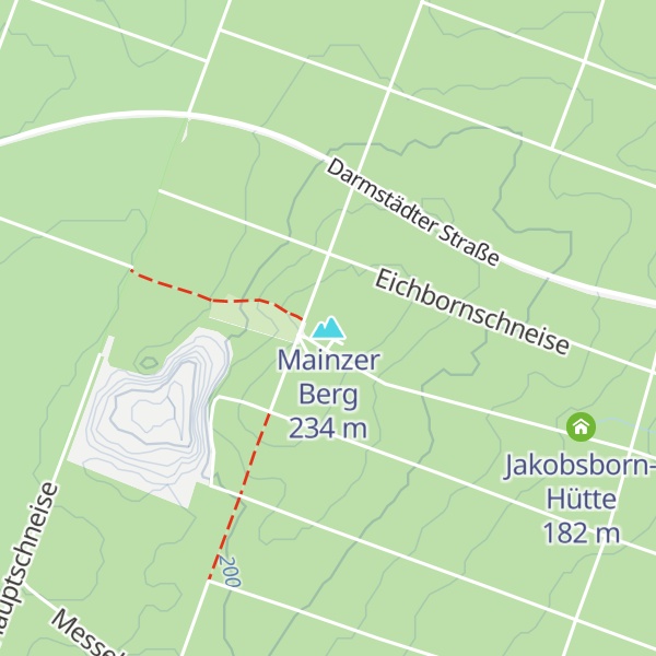 Map of Mainzer Berg