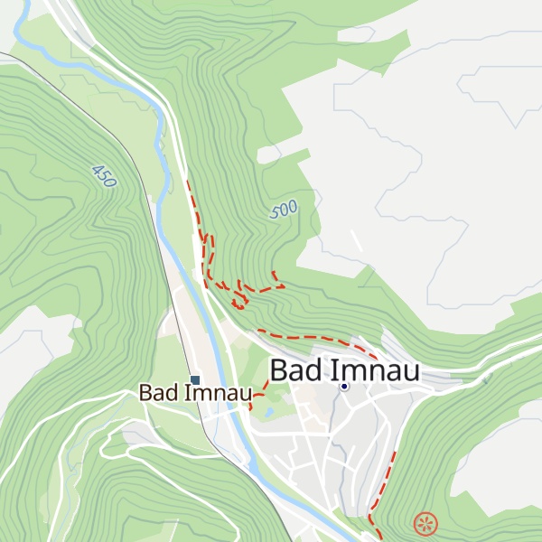 Map of Hütte Laibertalblick