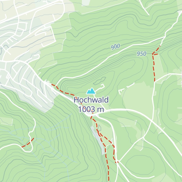 Map of Hochwald