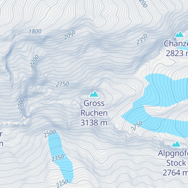 Map of Gross Ruchen