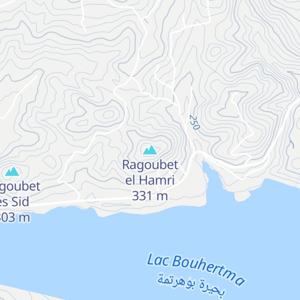 Map of Ragoubet el Hamri