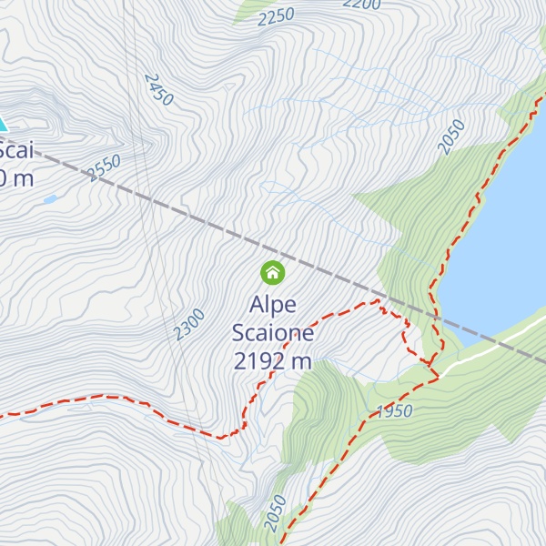 Map of Alpe Scaione