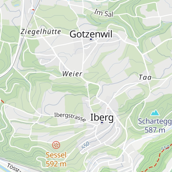 Map of Sennhütte