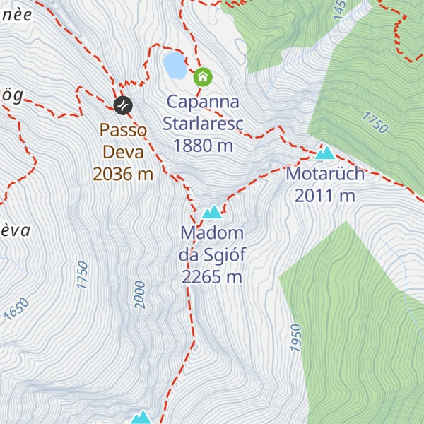 Map of Madom da Sgióf