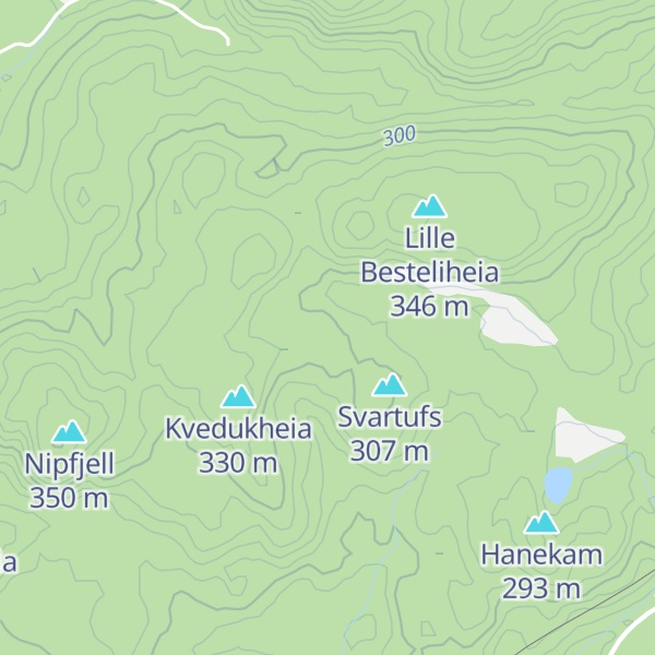 Map of Almedalsheia