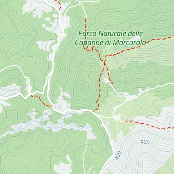 Map of Bric di Scioin