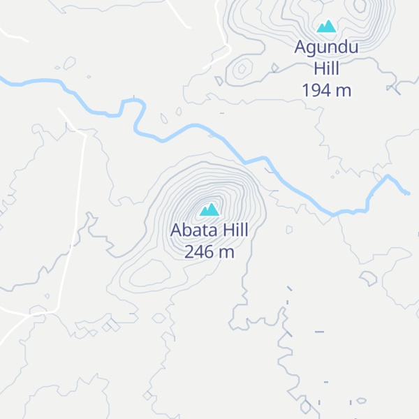 Map of Abata Hill