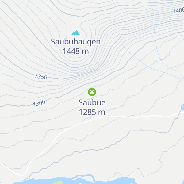 Map of Saubue