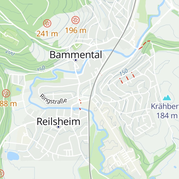 Map of Berghaus