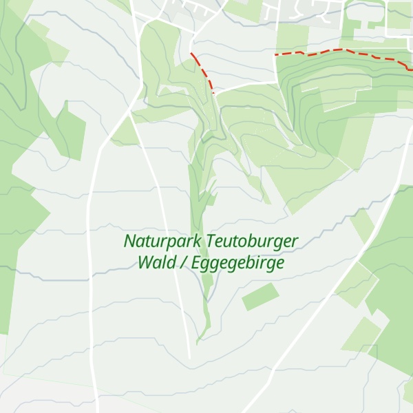 Map of Wanderschutzhütte Hegering Atteln