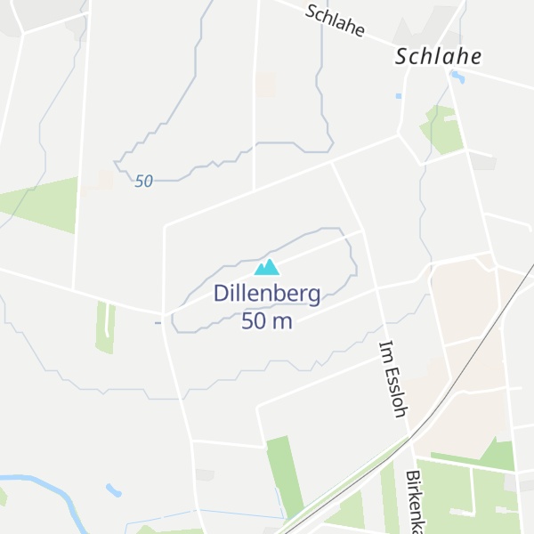Map of Dillenberg