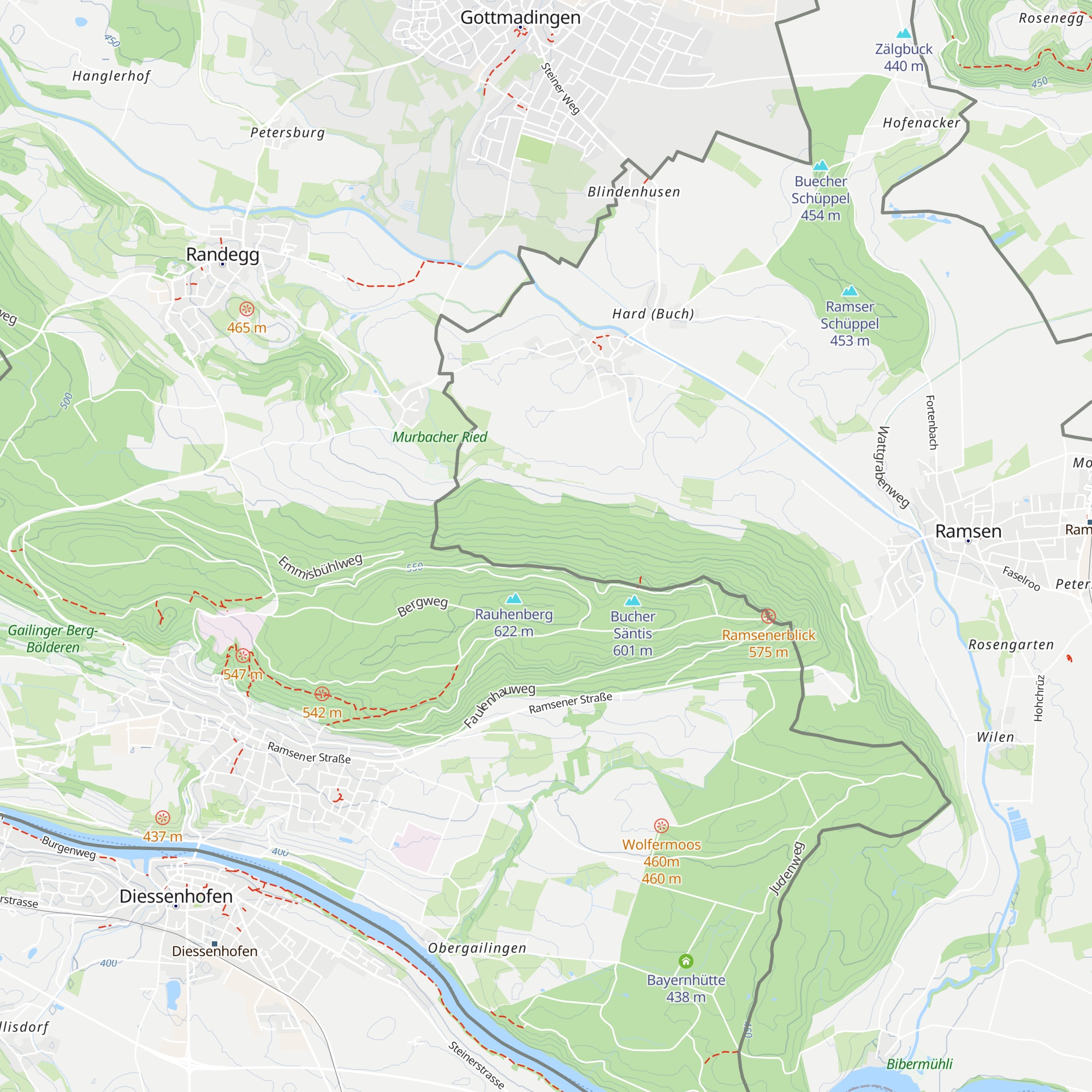 Jägerhütte map