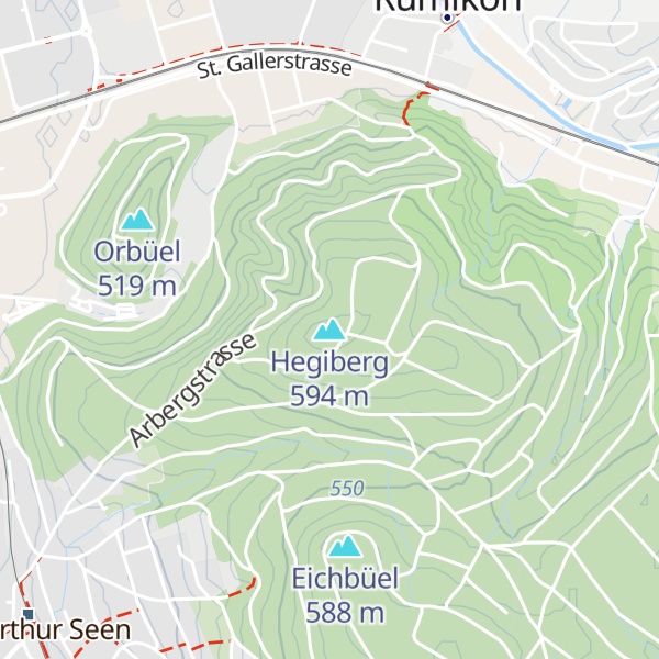 Map of Hegiberg