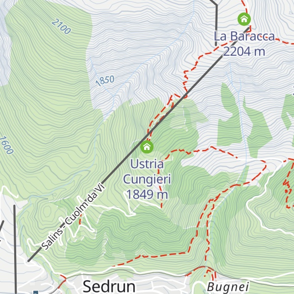 Map of Ustria Cungieri