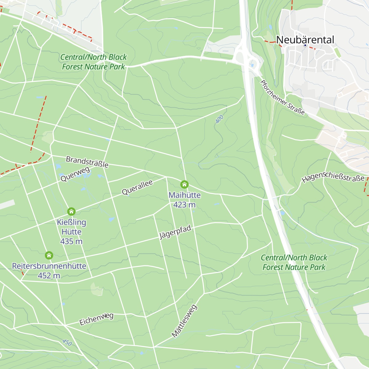 Maihütte map