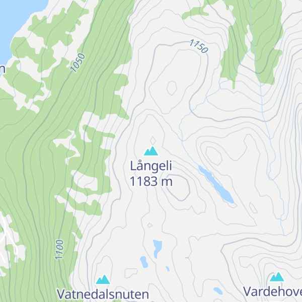 Map of Långeli