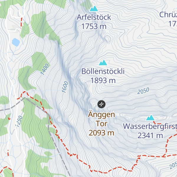 Map of Lauiberg