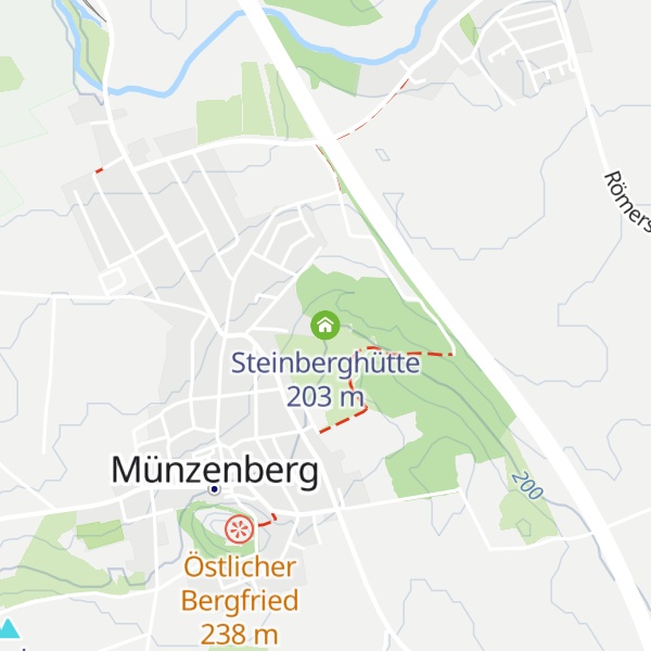 Map of Steinberghütte