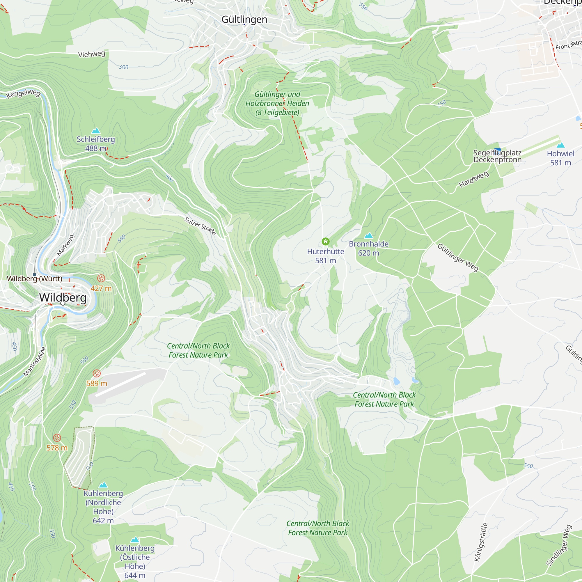 Freizeitgelände Braunjörgen, Schutzhütte map