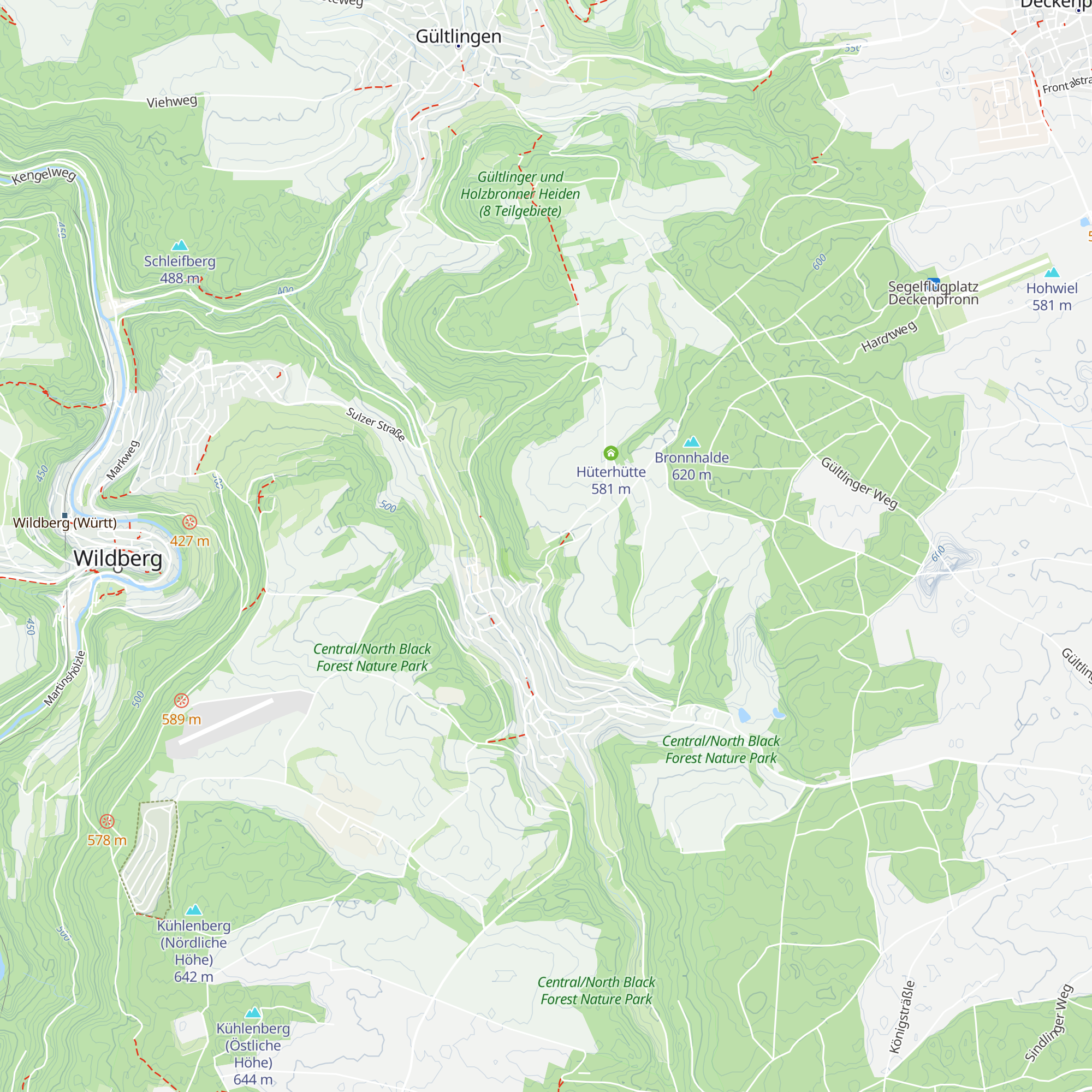 Freizeitgelände Braunjörgen, Schutzhütte map