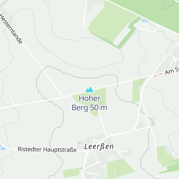 Map of Hoher Berg