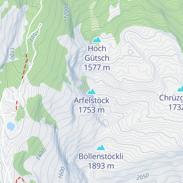 Map of Arfelstöck