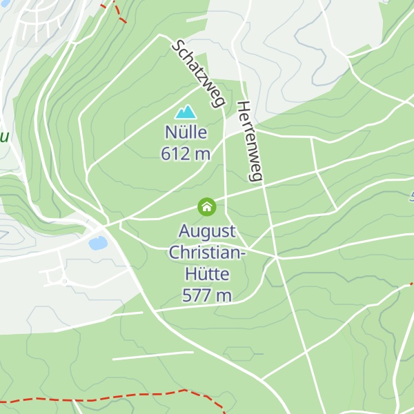 Map of August Christian-Hütte