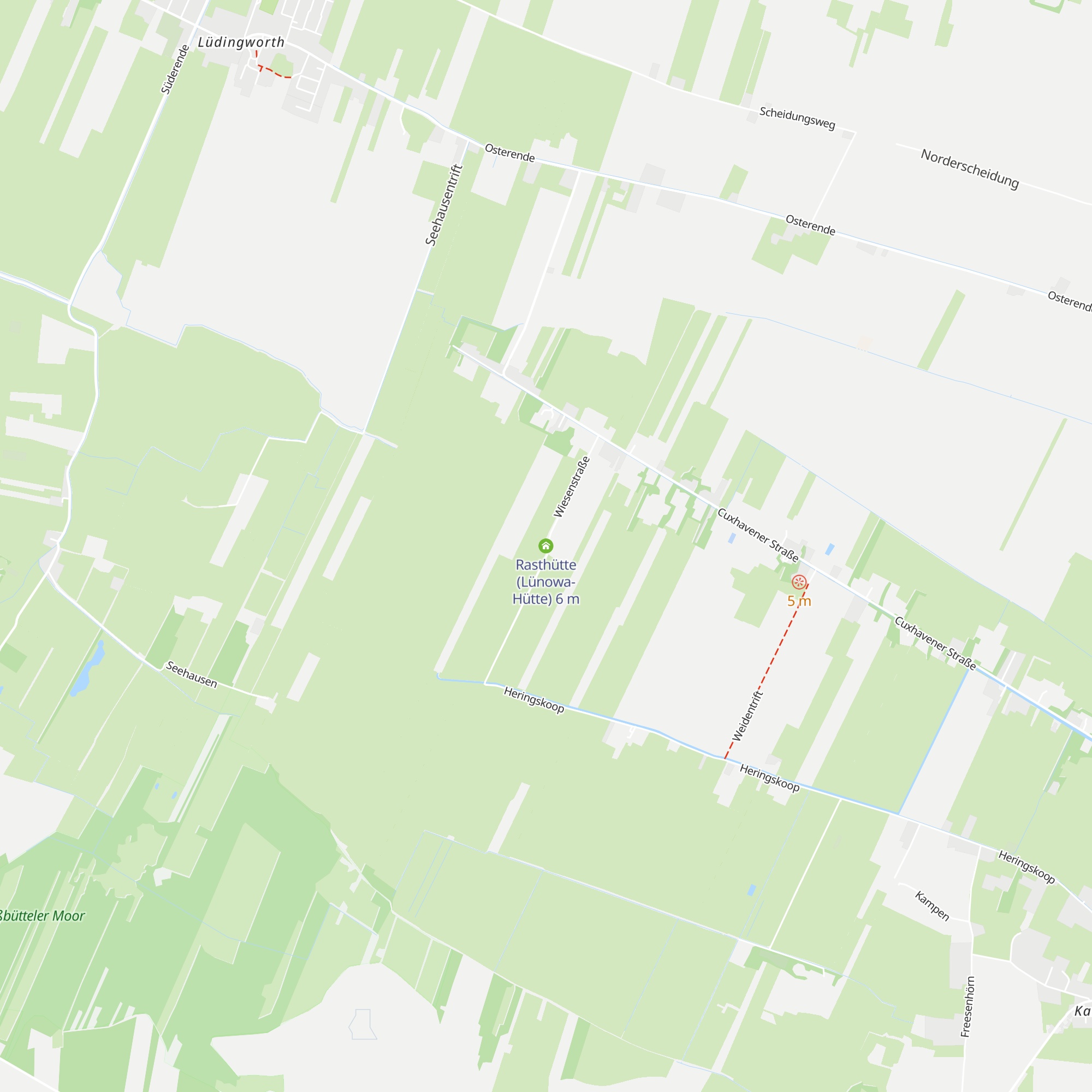 Rasthütte (Lünowa-Hütte) map